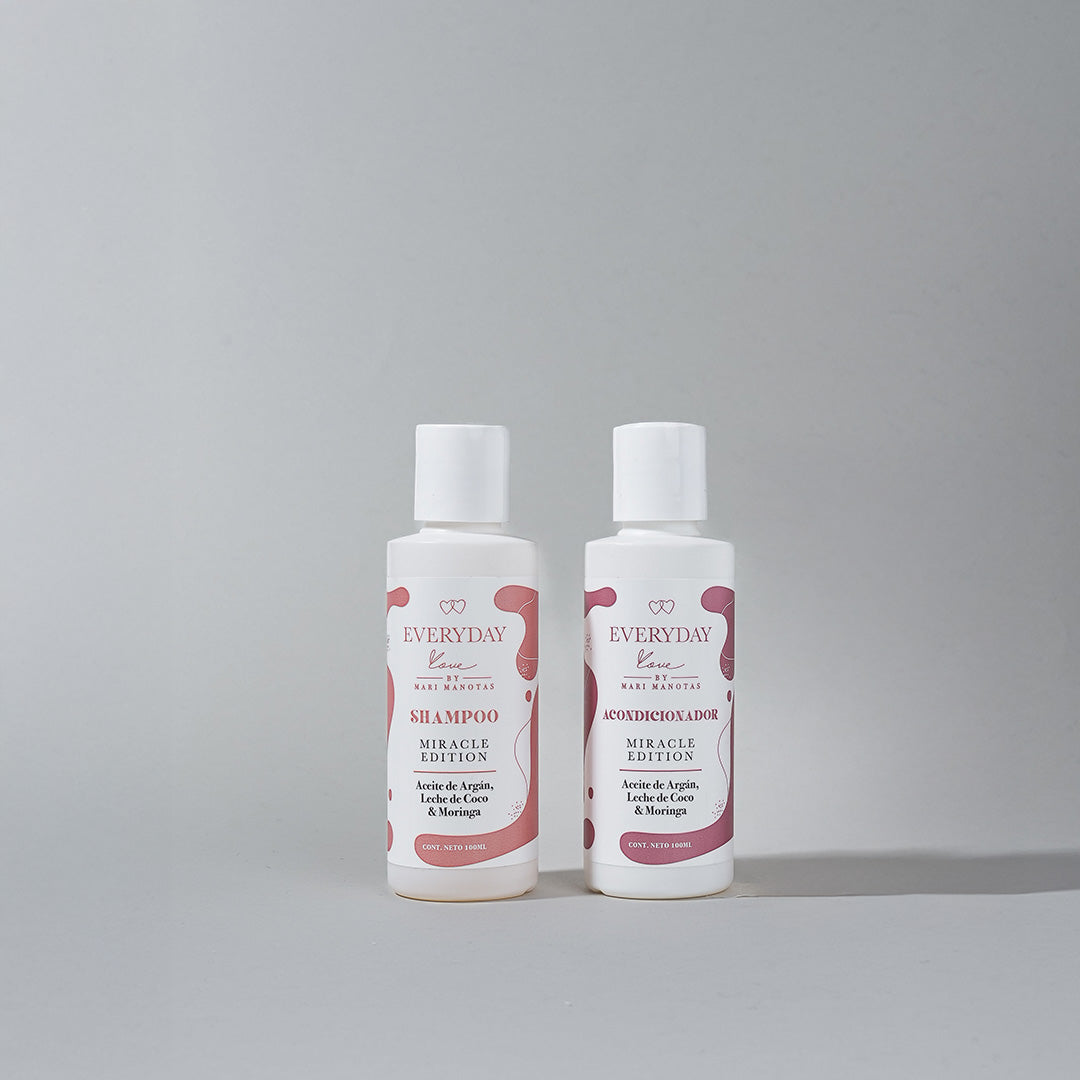 Minis Miracle Duo: Shampoo + Acondicionador
